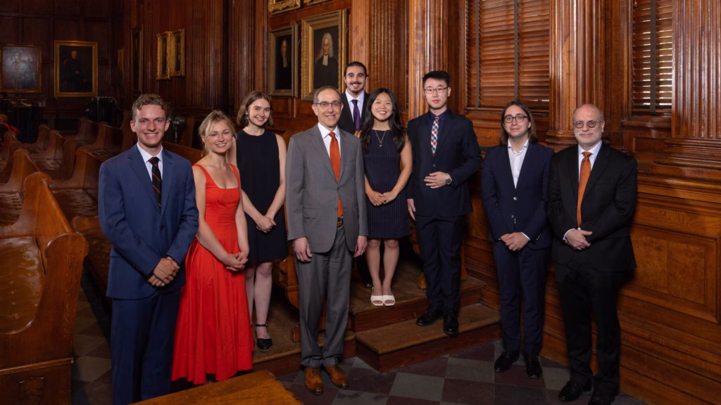 Undergraduate prizes awarded to seven students for academic achievement